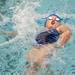 A young competitor swims in the 100 yard individual medley on Tuesday, July 23. Daniel Brenner I AnnArbor.com